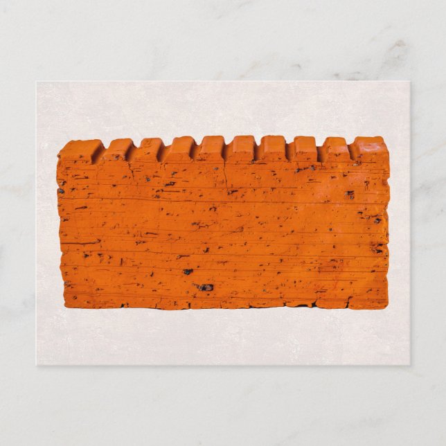 Orange tegel - Atom Av Skapelse Vykort (Framsida)