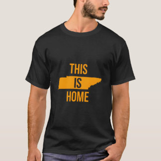 Orange Tennessee Statsöversikt Tennessee Citat Th T Shirt