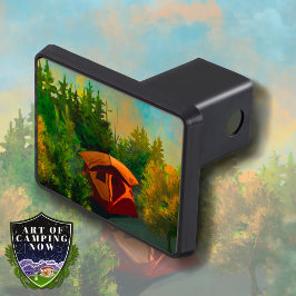 Orange Tent på Golden Hour Dragkroksskydd