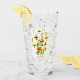 Orange Tiger Lilies Glaskopp