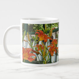Orange Tiger Lilies - Martha's Vineyard Jumbo Mugg