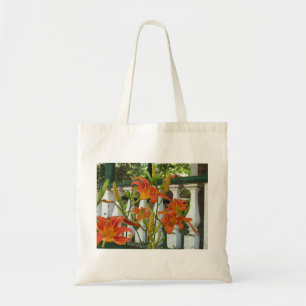 Orange Tiger Lilies - Martha's Vineyard Tote Bag Tygkasse