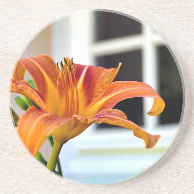 Orange Tiger Lily Underlägg (Framsidan)