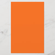 Orange Tiger Solid Färg