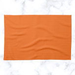 Orange Tiger Solid Färg Kökshandduk<br><div class="desc">Orange Tiger Solid Färg. Denna djärva och energiska nyck fångar den starka och upphetsande andan. Det är en intensiv, nästan elektrisk orange med bara högerna värme och ljusstyrka. Dess djärvhet gör det till ett utmärkt färg som säkert kommer att uppmärksammas. Denna dynamiska nyans fungerar utmärkt med en lång rad teman...</div>