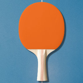 Orange Tiger Solid Färg Pingisracket