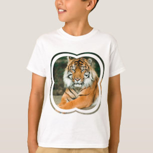 Orange tigerbarnT-tröja T Shirt