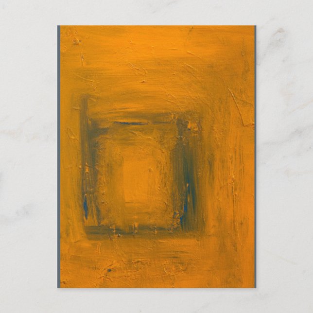 "Orange till blått och bakåt" vykortsutskrift Vykort (Framsida)