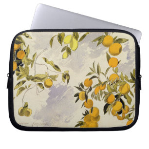 Orange träd, 1863 (w/c, skriva och bläck över laptop sleeve
