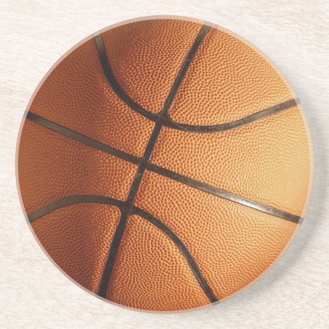 Orange Traditional Basketball Underlägg (Framsidan)