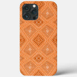orange Tribal Diamonds African Mönster