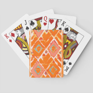 Orange Tribal II Spelkort