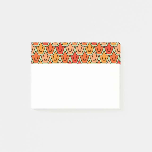Orange Tulip Fält Post-it Block (Framsida)