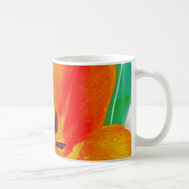 Orange Tulip Kaffemugg (Höger)