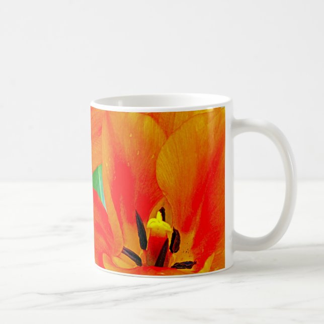 Orange Tulip Kaffemugg (Höger)