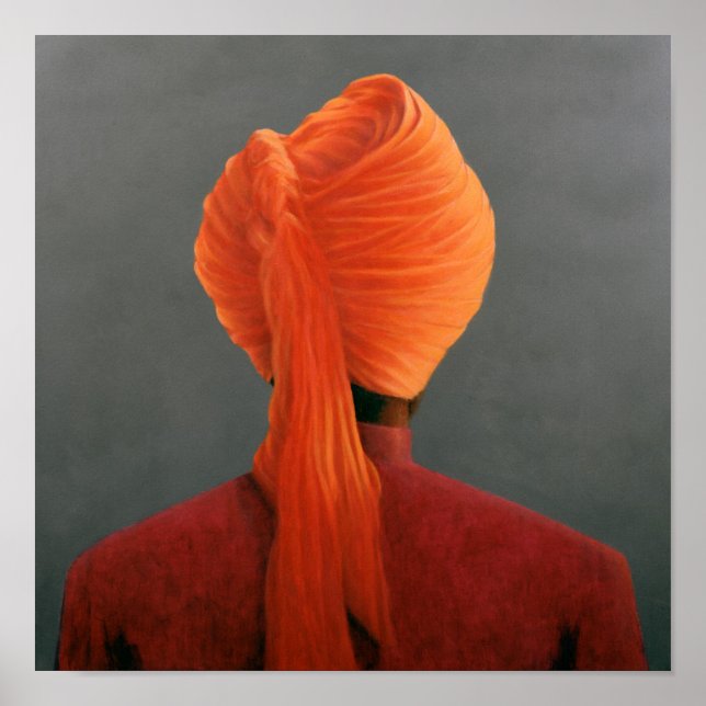 Orange Turban Poster (Framsidan)