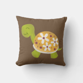 Orange Turtle Dekorativ kudde