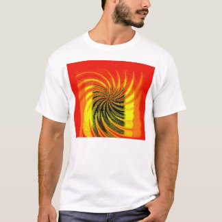 Orange Twirl Tee Shirt