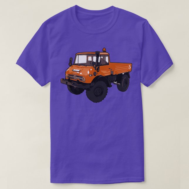 Orange UNIMOG T Shirt (Design framsida)