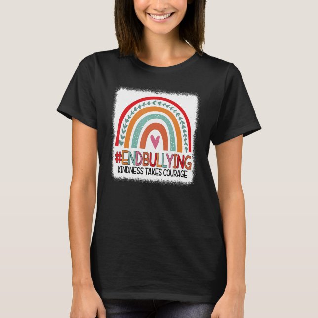 Orange Unity Day Anti-modem Spreed Kindness Tee (Framsida)