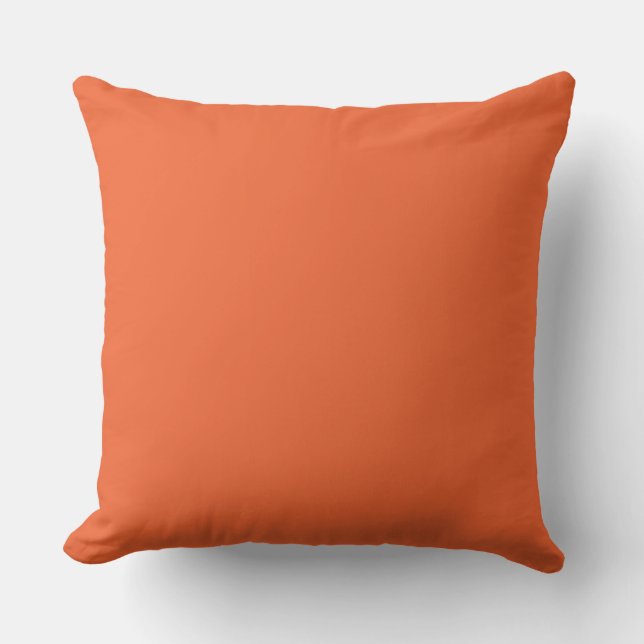 Orange utomhusfyllning kudde (Framsida)