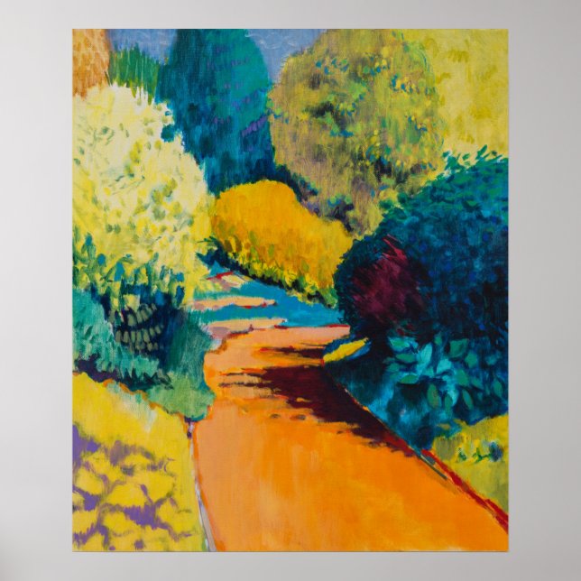 Orange Väg Poster (Framsidan)