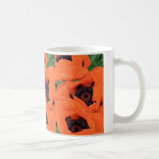 Orange vallmomugg kaffemugg