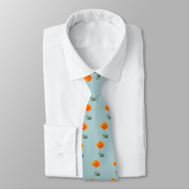orange vallmotie slips (Bunden)
