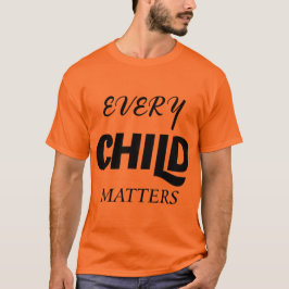 Orange - vardagstecken t shirt