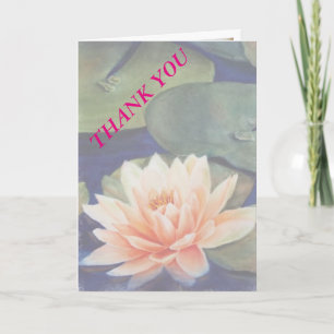 ORANGE VATTEN LILY TACK DIG CARD KORT