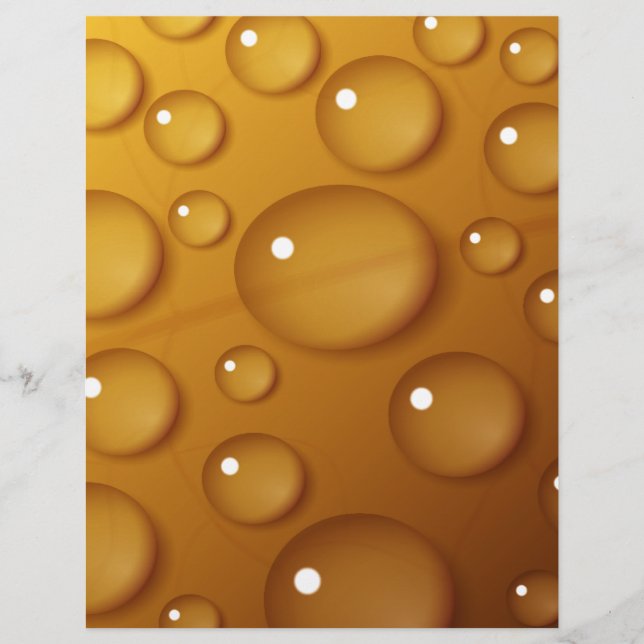 Orange Vatten Struktur (Framsida)