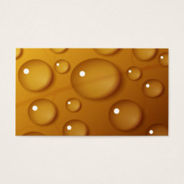 Orange Vatten Struktur Visitkort