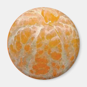 Orange vattenfärg - magnet