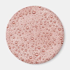 Orange vattenliten droppe för persika magnet