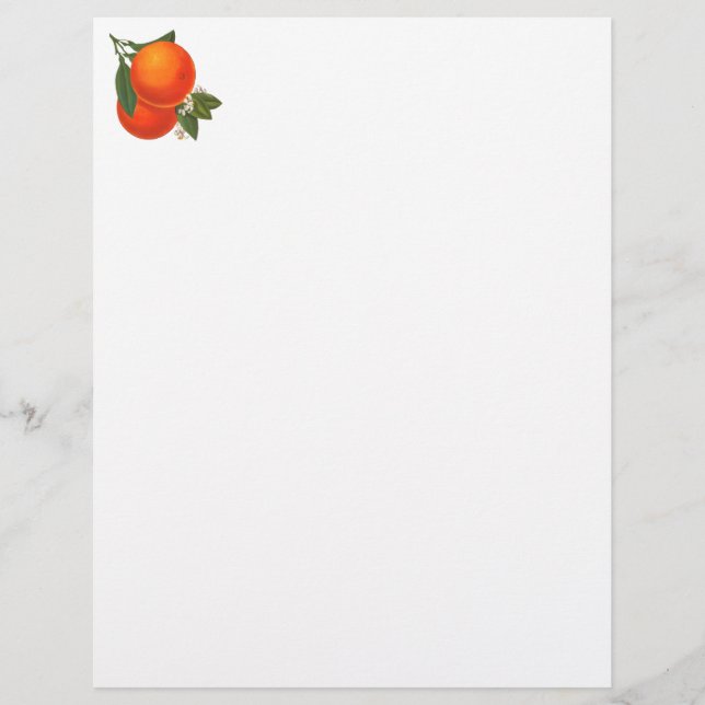 Orange Vintage Låda Art (Framsida)