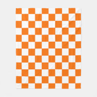 Orange Vit kontrollerad Mönster