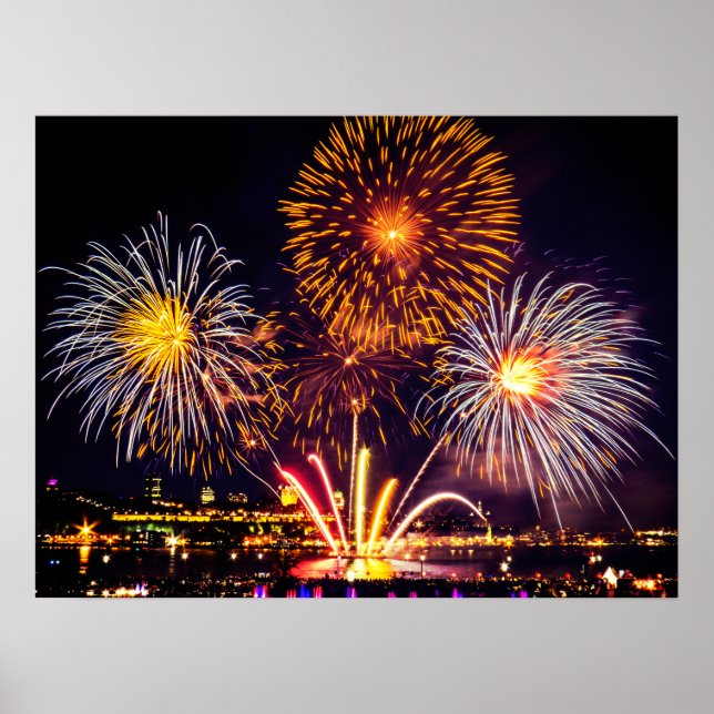 Orange&vita Fireworks Poster (Framsidan)