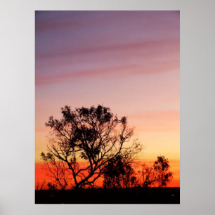 Orange Whispers Poster