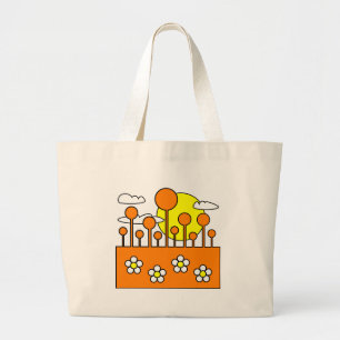 Orange World Jumbo Tygkasse