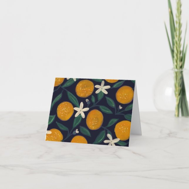 Orange You Glad Tack Kort (Framsida)