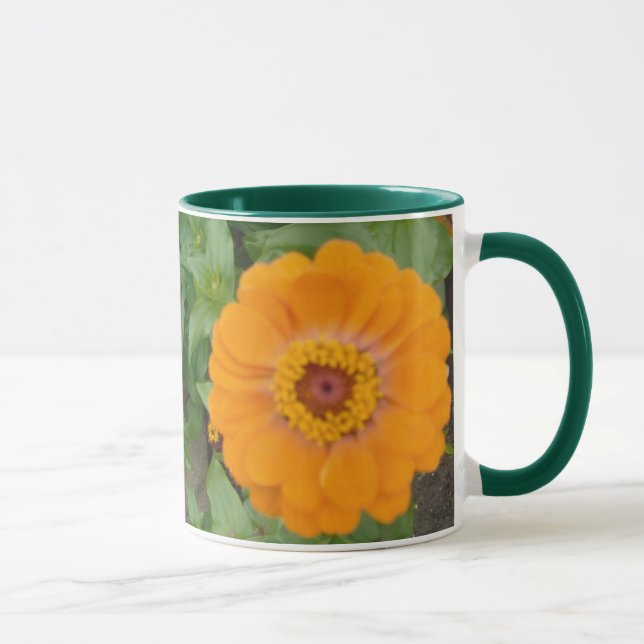 Orange Zinnia Mugg (Höger)
