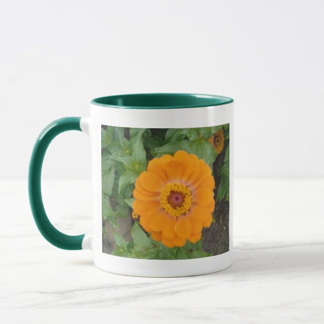 Orange Zinnia Mugg (Vänster)