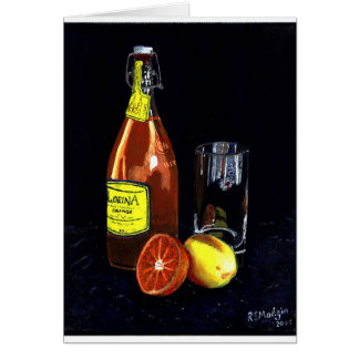 Orangeade Hälsningskort
