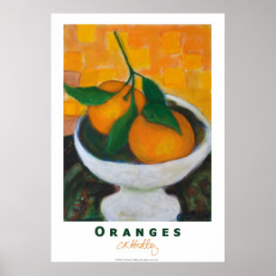 Orangeaffisch Poster