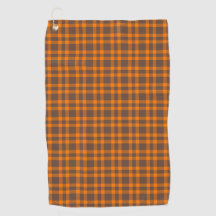 Orangebrun rutig mönster