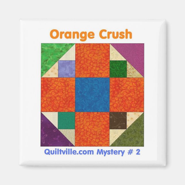 Orangecush Magnet (Framsidan)