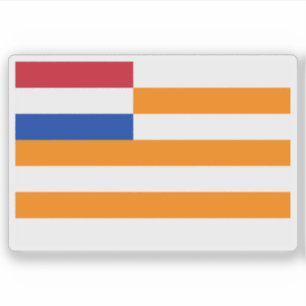 Orangefria statens flagga, Rep. Sydafrika Klistermärken