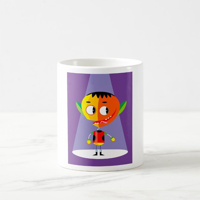 Orangehuvudkaraktär Kaffemugg (Skapare uppladdad)