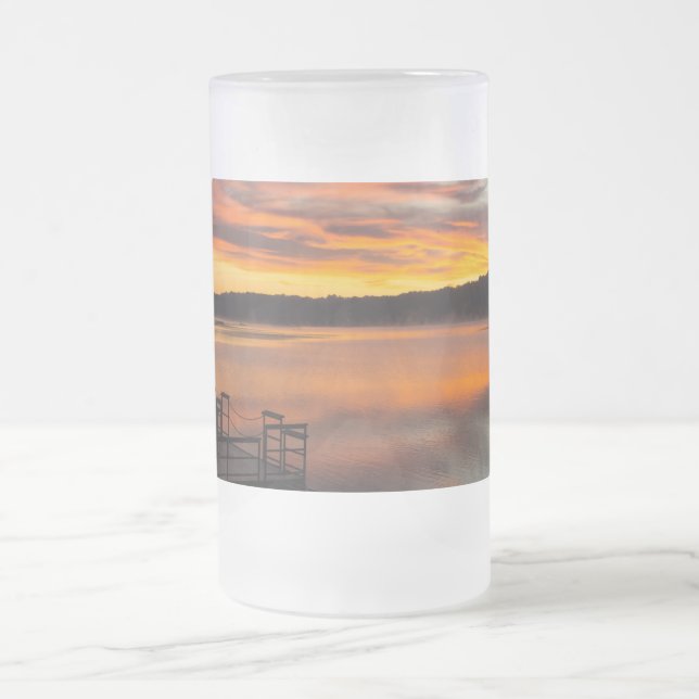 Orangelisk morgon Frosted Mugg (Center)
