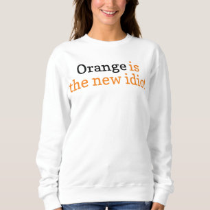 Orangen är den nya identiteten, den satiriska poli t shirt
